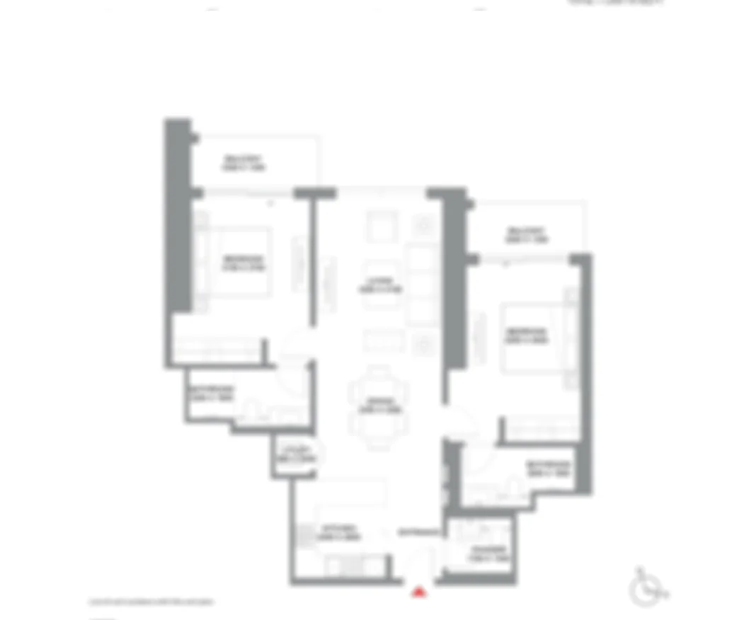 Sobha Aquamont ground floor plan